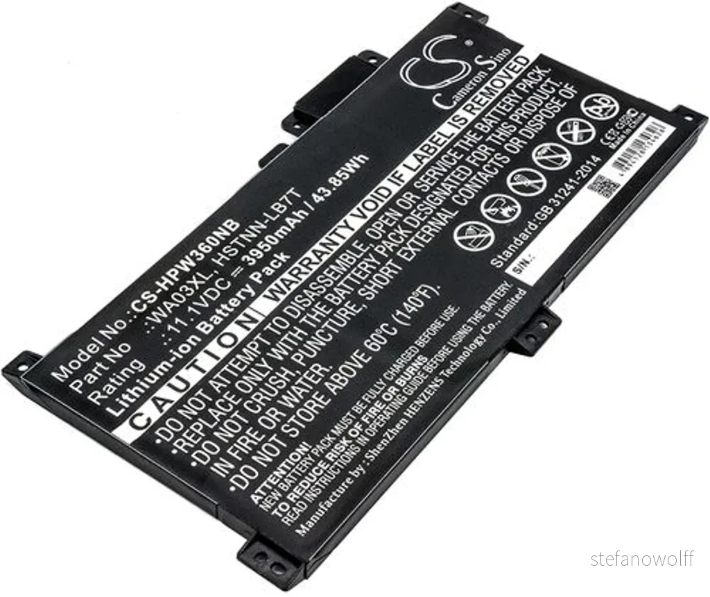 Batteri til HP Pavilion x360 15-br030ng, 11.1V, 3950 mAh v:8918342