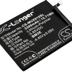 Batteri til Xiaomi Mi 8, 3.85V, 3300 mAh v:1618988
