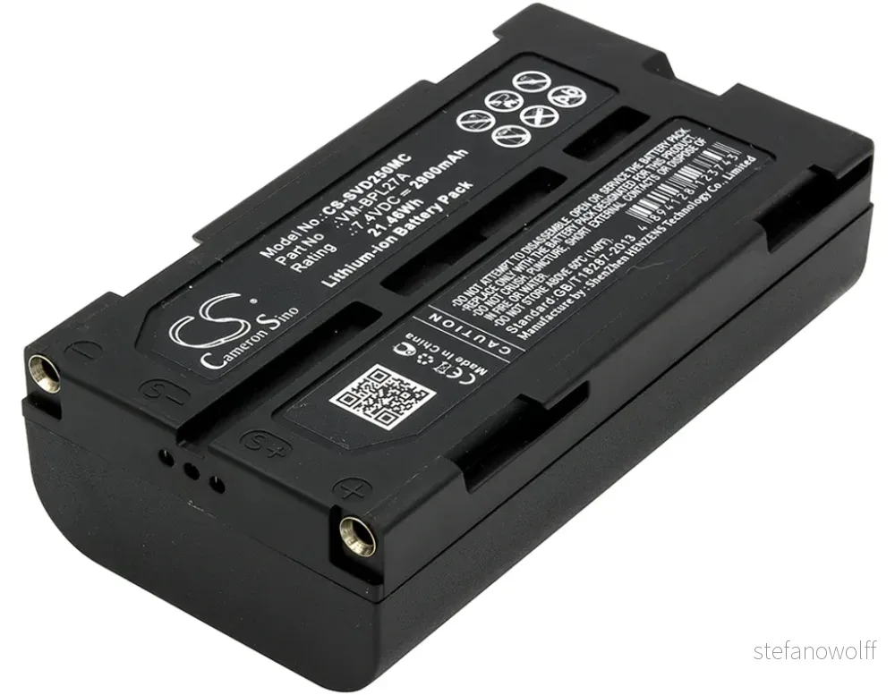 Batteri til Panasonic NV-GS75, 7.2V, 2200 mAh v:2322224