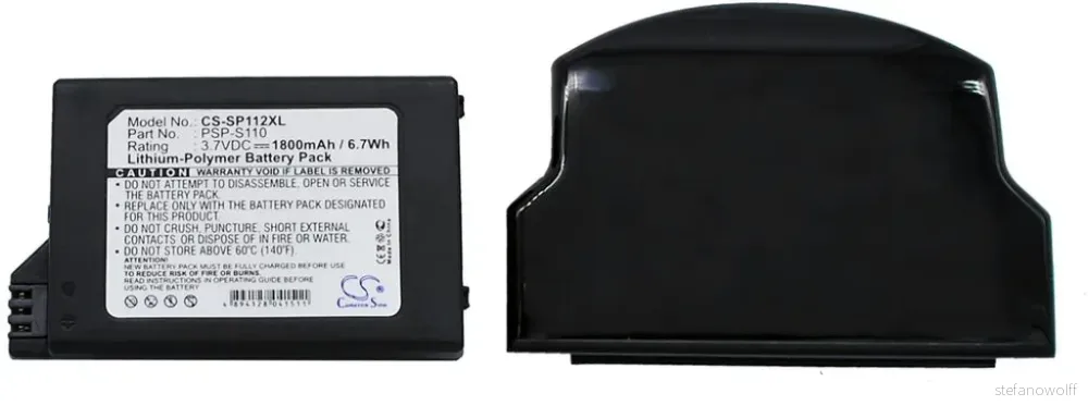 Batteri til Sony PSP-3000, 3.7V, 1800 mAh v:6043815