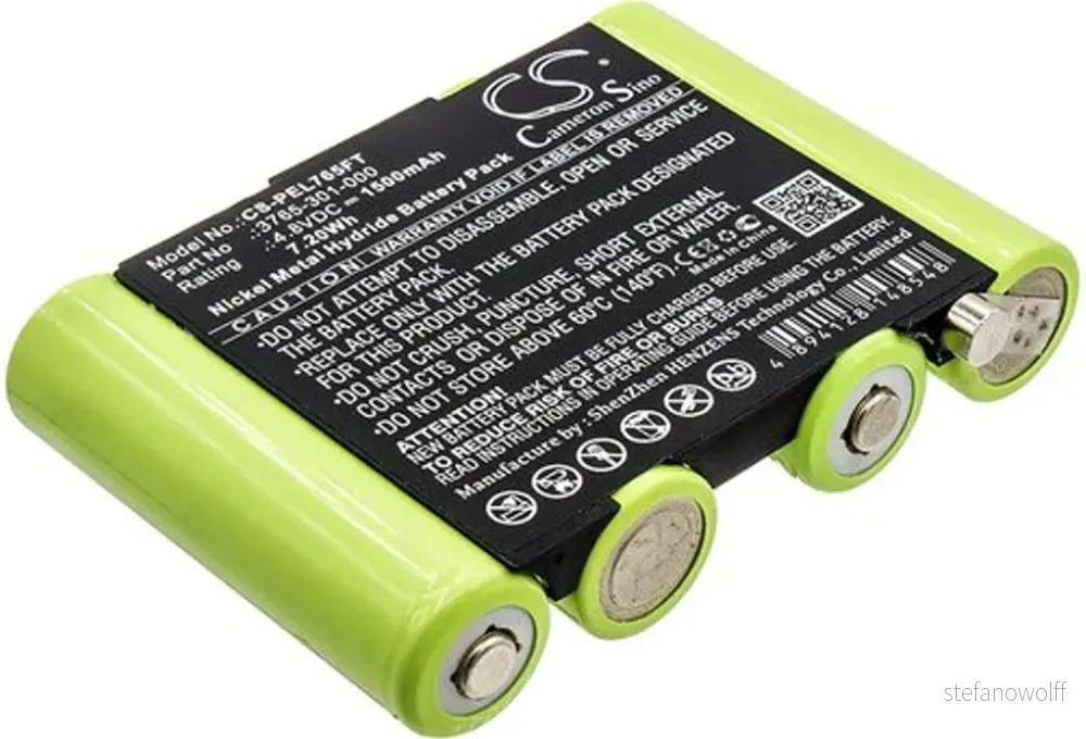 Batteri til Pelican 3765, 4.8V, 1500 mAh v:8012998