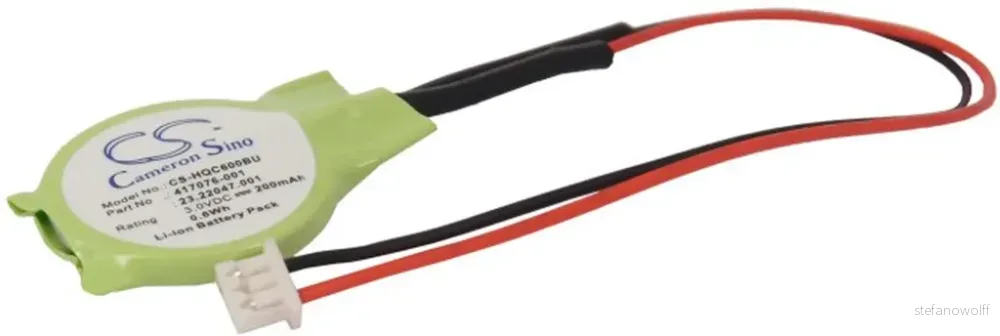 Batteri til HP Pavilion DV2009XX, 3.0V, 200 mAh v:9729318