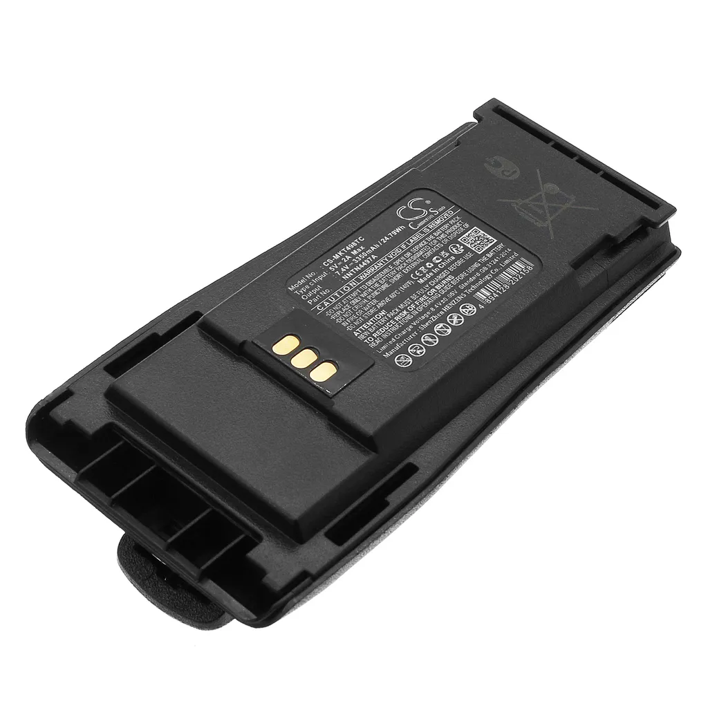Batteri til NNTN4851 for Motorola, 7.4V, 3350mAh v:9021830