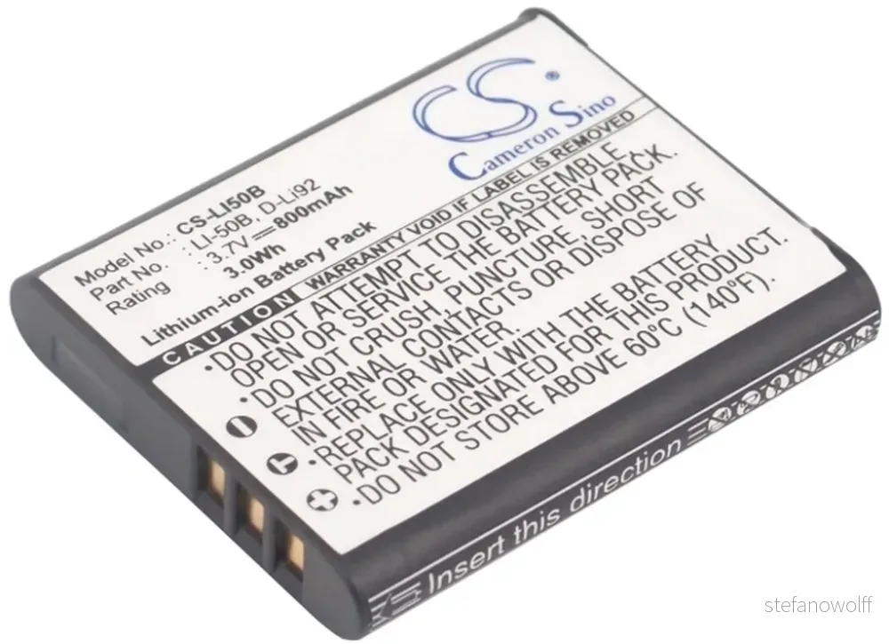 Batteri til Ge PJ1, 3,7V, 800mAh v:6028134