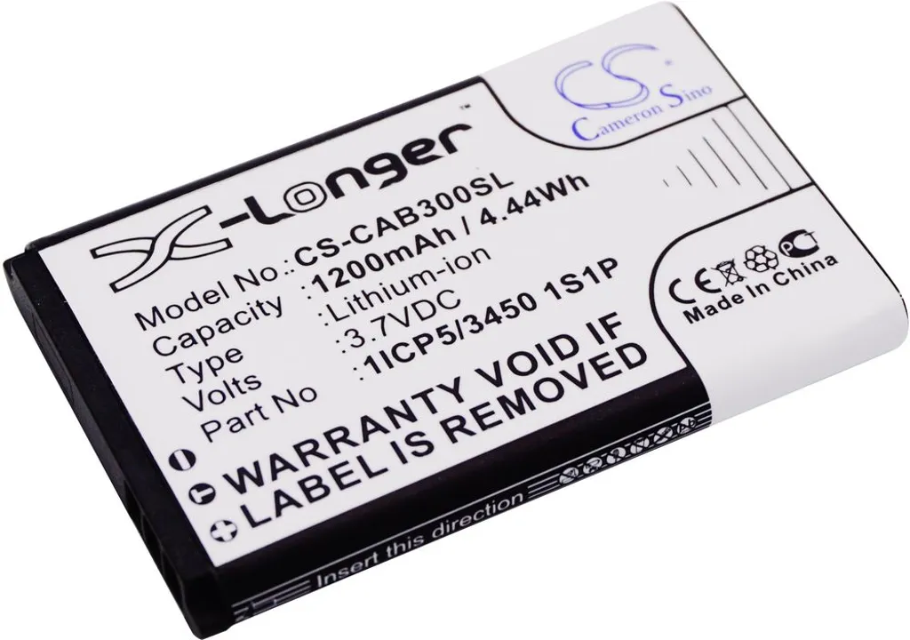 Batteri til Manta TEL1713, 3.7V, 1200 mAh v:1894530