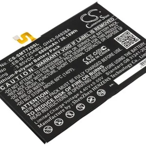 Batteri til EB-BT725ABU for Samsung, 3.85V, 6800 mAh v:8064566 Batteri til EB-BT725ABU for Samsung, 3.85V, 6800 mAh v:8064566
