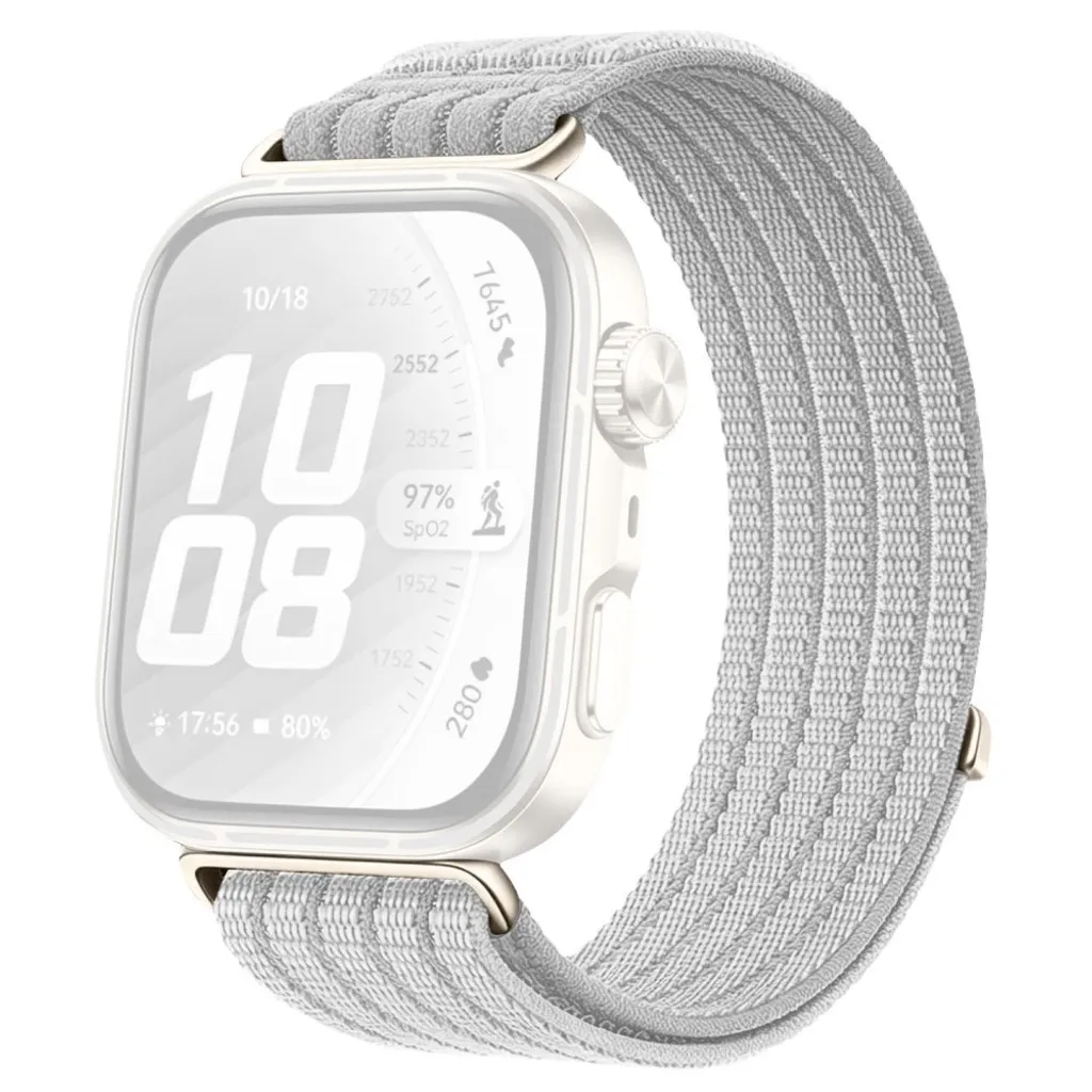 Huawei Watch Fit 5/5 Pro/4/4 Pro/3 Klokkereim i nylon – Grå v:3229658