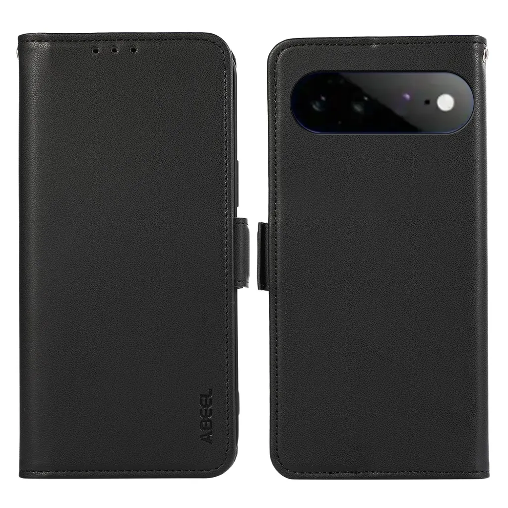ABEEL Google Pixel 11 Pro XL Lommeboketui PU-lær RFID-blokkerende – Svart v:8488198
