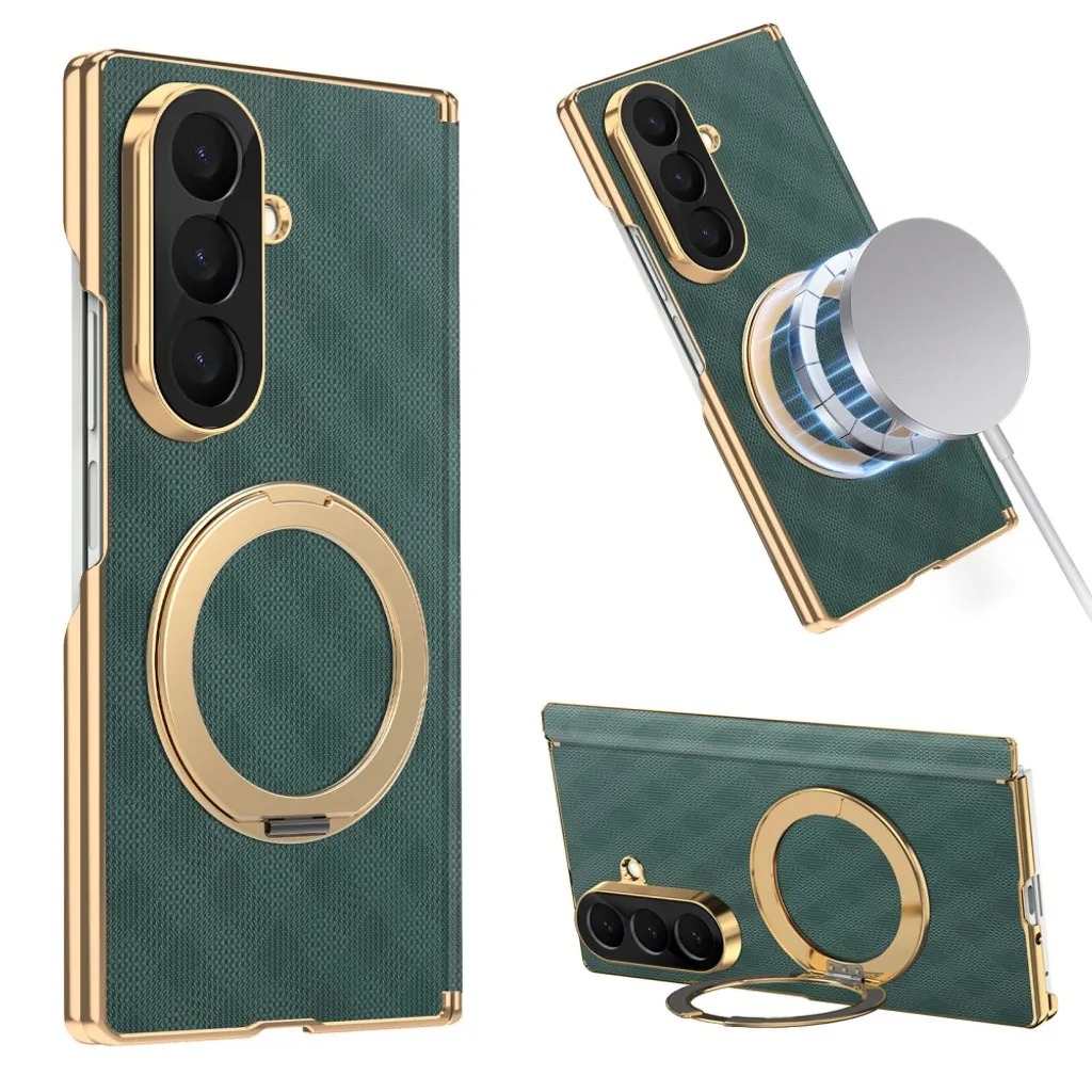 Samsung Galaxy Z Fold8 Ultra MagSafe deksel med ringstativ – Grønn v:5652794