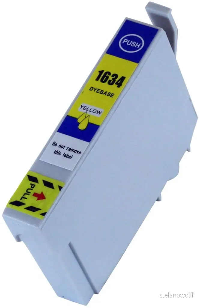 Kompatibel med Epson WorkForce WF-2750 blekkpatron, 13.5ml, gul v:5289308