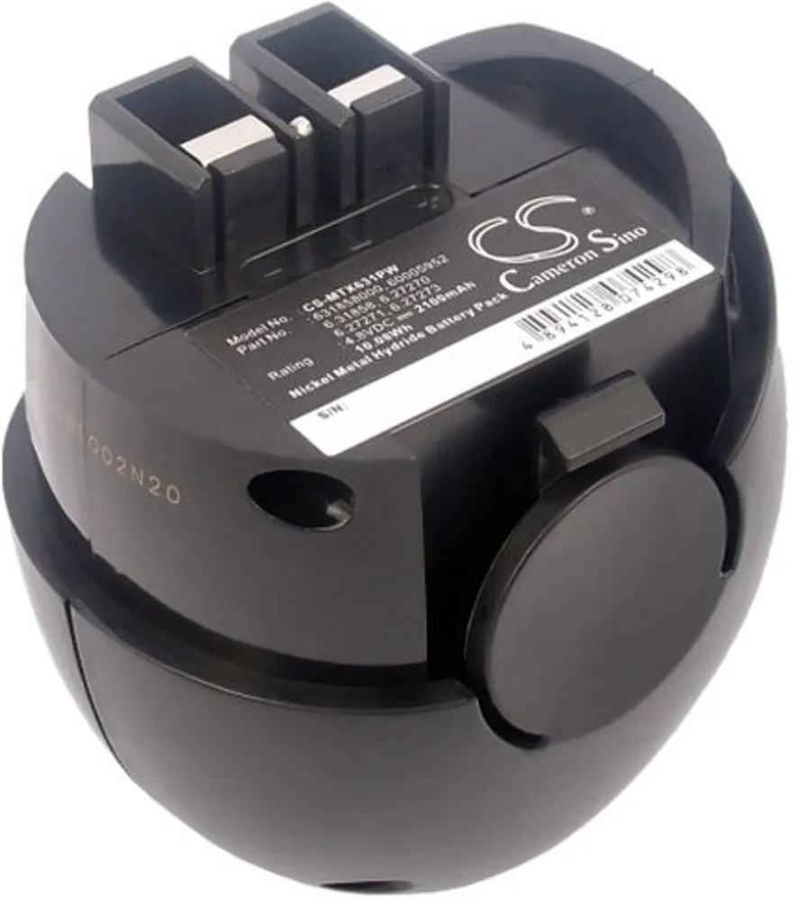 Batteri til 631858000 for Metabo, 4.8V, 2100 mAh v:2586099
