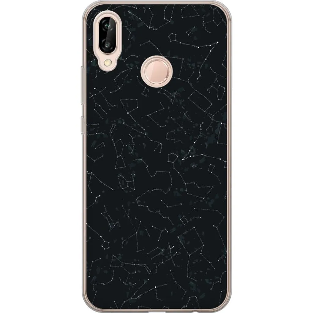 Huawei P20 lite Gjennomsiktig Telefondeksel Himlakroppar v:2075301 Huawei P20 lite Gjennomsiktig Telefondeksel Himlakroppar v:2075301