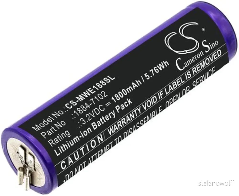Batteri til Moser 1884 Li+Pro, 3.2V, 1800 mAh v:4768920