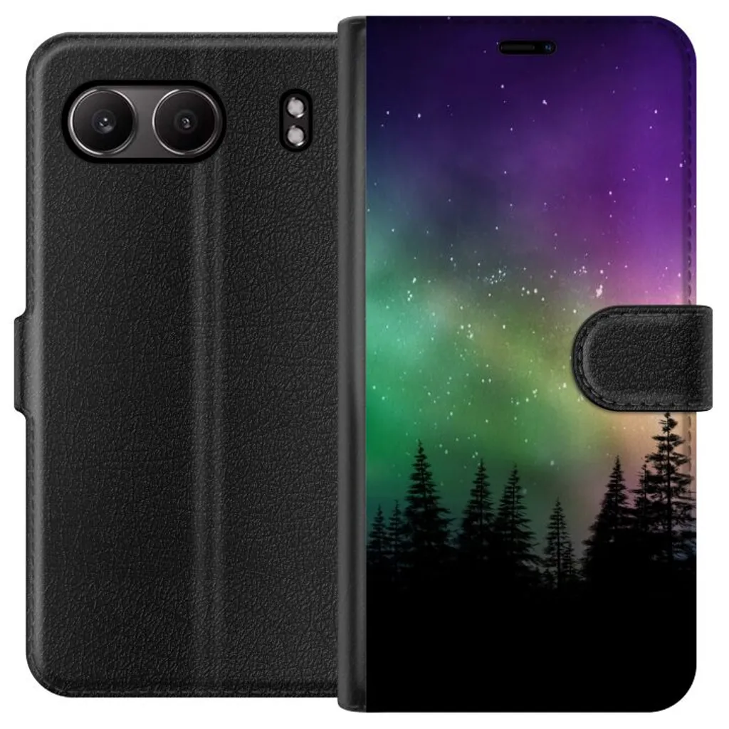 OnePlus Nord 4 Sort Lommebokdeksel Norrsken v:4626129