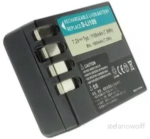 Batteri til Pentax K-30, 7.2V (7.4V), 1100 mAh v:1411308