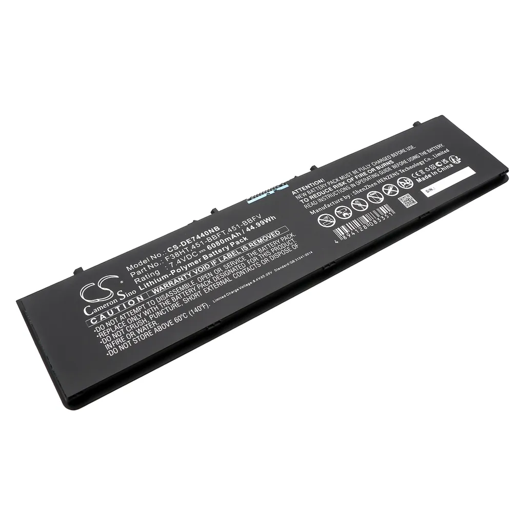 Batteri til 5K1GW for Dell, 7.4V, 6080 mAh v:2703971