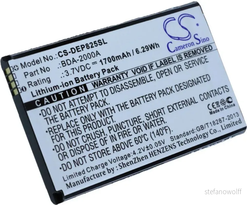 Batteri til Doro 8031, 3.7V, 1700 mAh v:9650559