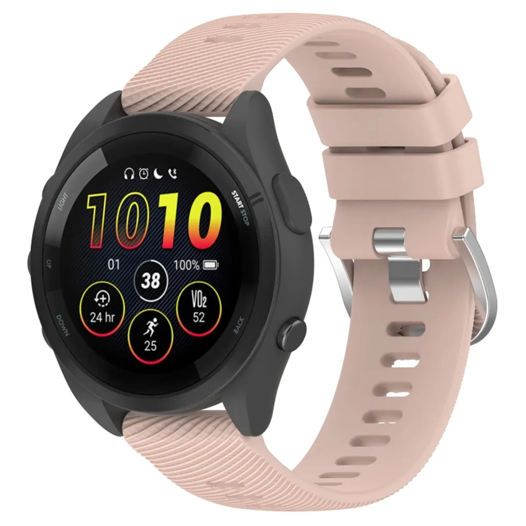 Garmin Forerunner 265 Klokkereim i Silikon – Rosa v:2067692