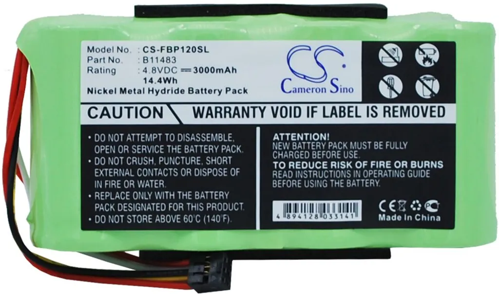 Batteri til B11483 for Fluke, 4.8V, 3000 mAh v:8293951
