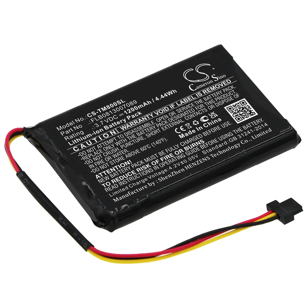 Batteri til TomTom XL 30, 3.6(3.7V), 1200 mAh v:1617451