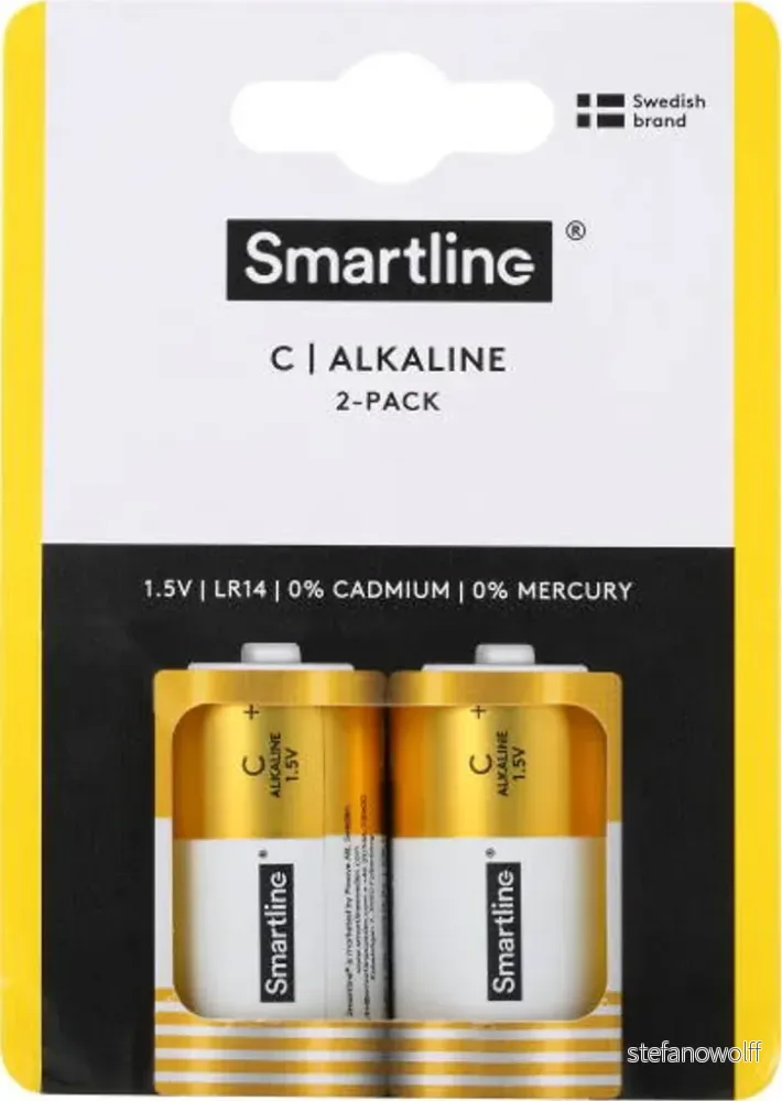 Pilha média (Smartline), 1.5V v:2394311