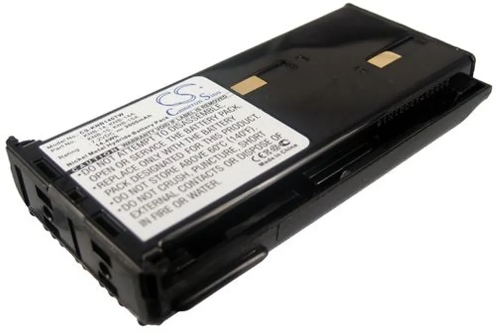Batteri til Kenwood TK-272G, 7.2V, 2000 mAh v:5703890