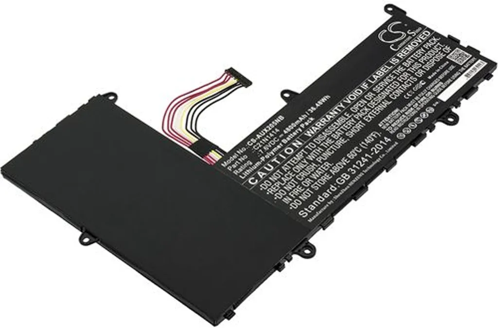 Batteri til Asus EeeBook F205TA-FD0035BS, 7.6V, 4800 mAh v:3997347