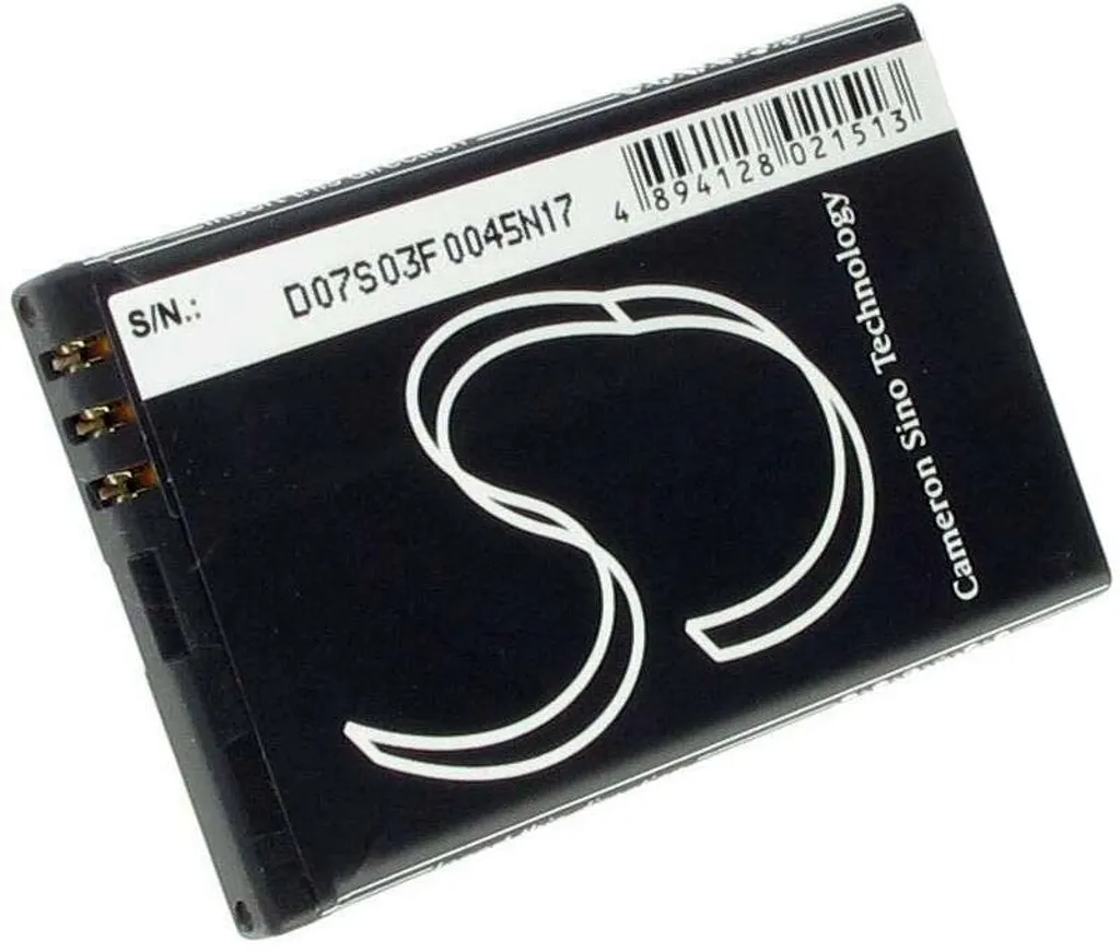 Batteri til Nokia 8800 Sapphire Arte, 3.6V (3.7V), 1000 mAh v:7201040
