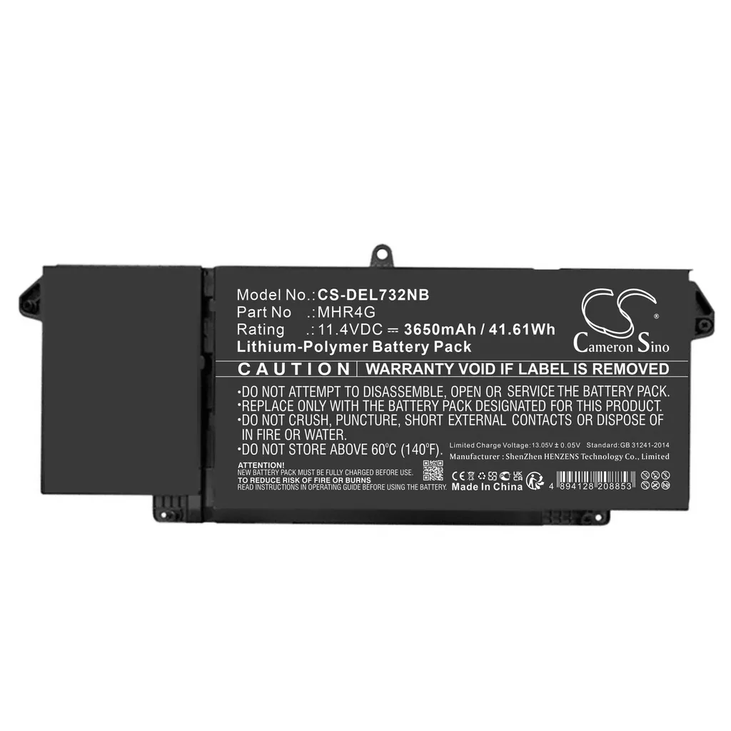 Batteri til Latitude 7320 N063L732013EMEA, 11.4, 3650mAh v:8055389