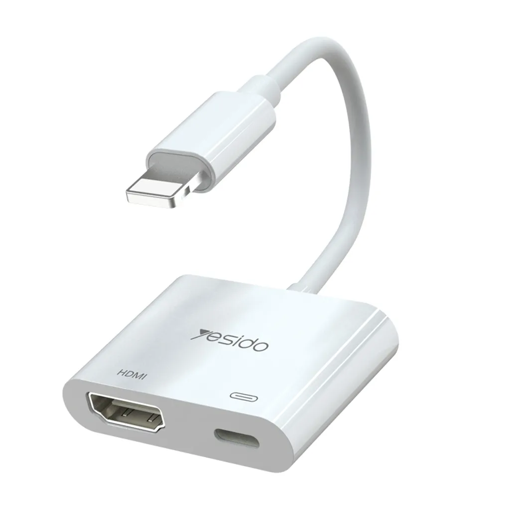 YESIDO HM06 Lightning til HDMI lyd- og videoadapter v:1830957