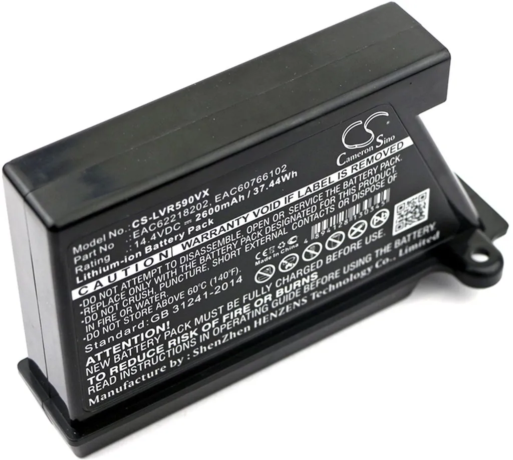 Batteri til Lg HomBot VR5903LVM, 14.4V, 2600 mAh v:7470257
