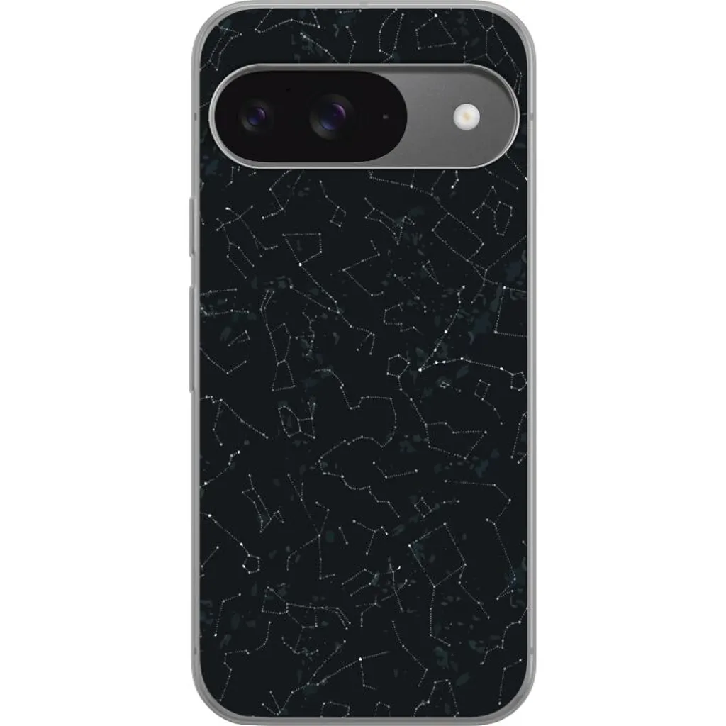 Google Pixel 9 Pro Gjennomsiktig Telefondeksel Himlakroppar v:5415366