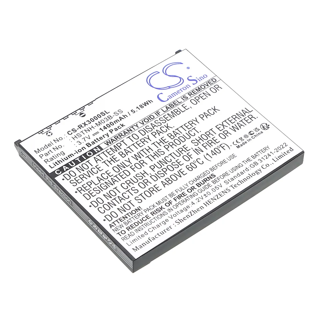 Batteri til 367194-001 for HP, 3,7V, 1400 mAh v:6674568 Batteri til 367194-001 for HP, 3,7V, 1400 mAh v:6674568