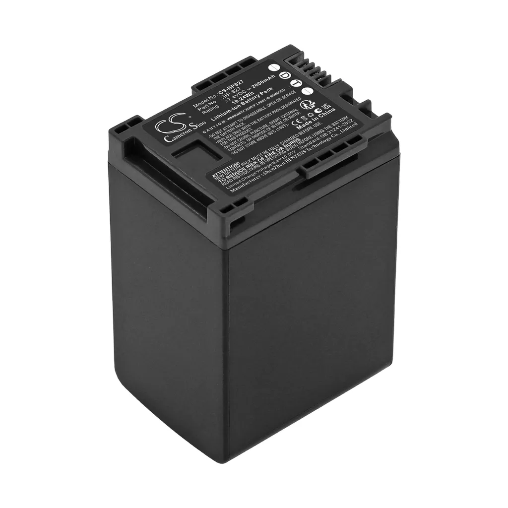 Batteri til Canon XA-11, 7,4V, 2600mAh v:6004111