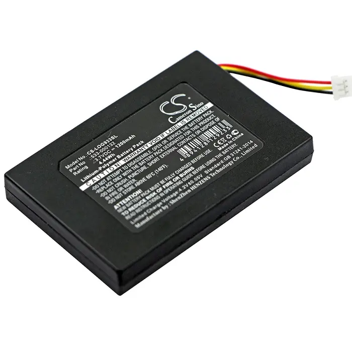 Batteri til 533-000132 for Logitech, 3,7V, 1200mAh v:9255036