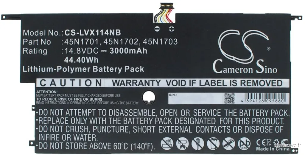 Batteri til Lenovo 20A7 etc v:6779128