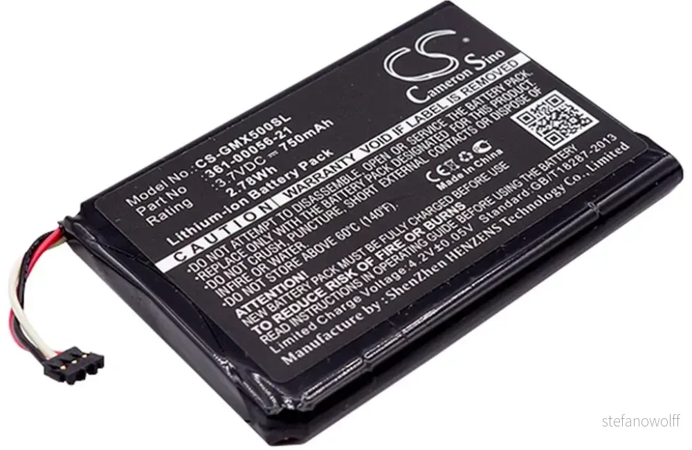 Batteri til Garmin Driveluxe 50 LMTHD, 3.7V, 750 mAh v:5098240